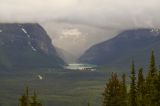 Lake louise z protejsiho kopce